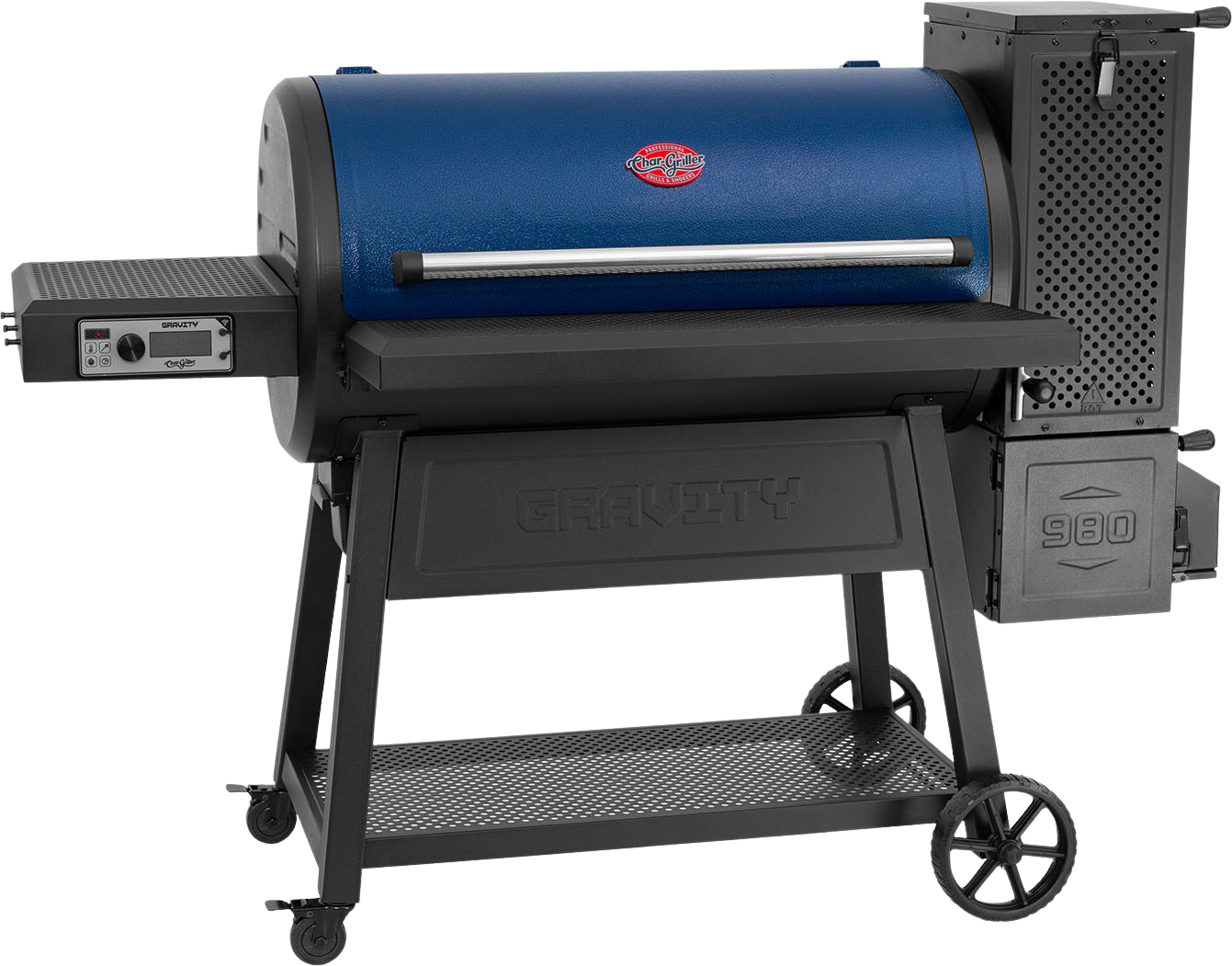 CharGriller® Gravity Fed 980 Charcoal Grill CharGriller