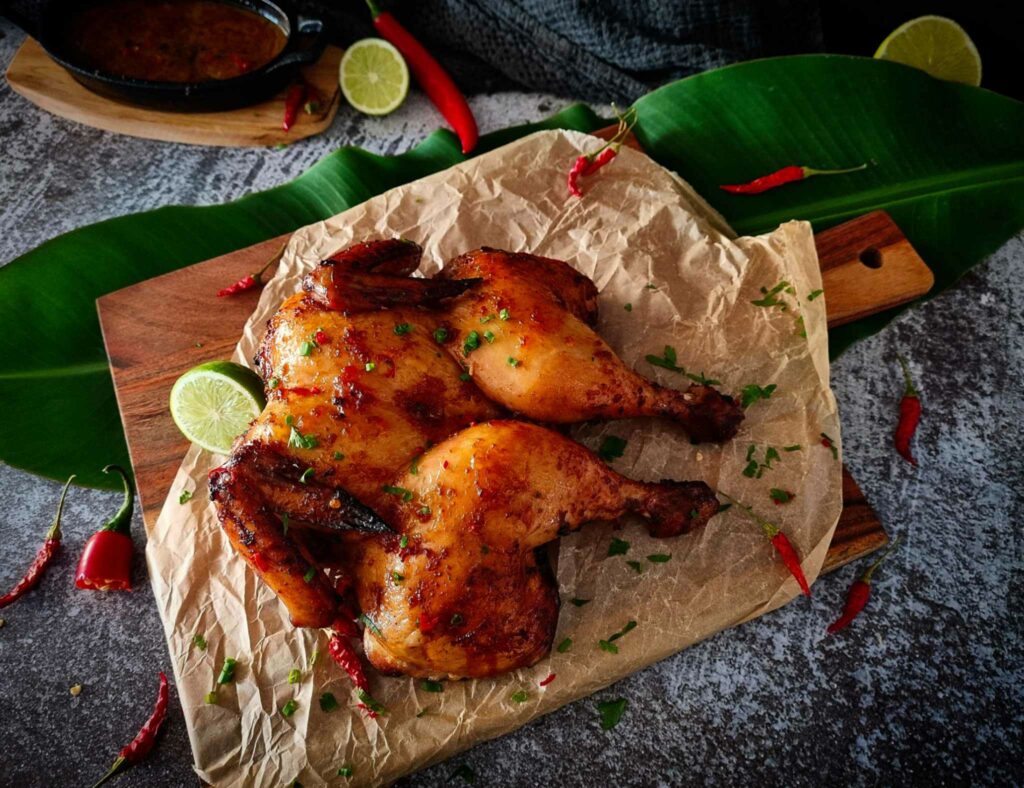 Thai Chilli Lime Spatchcock Chicken CharGriller® Australia