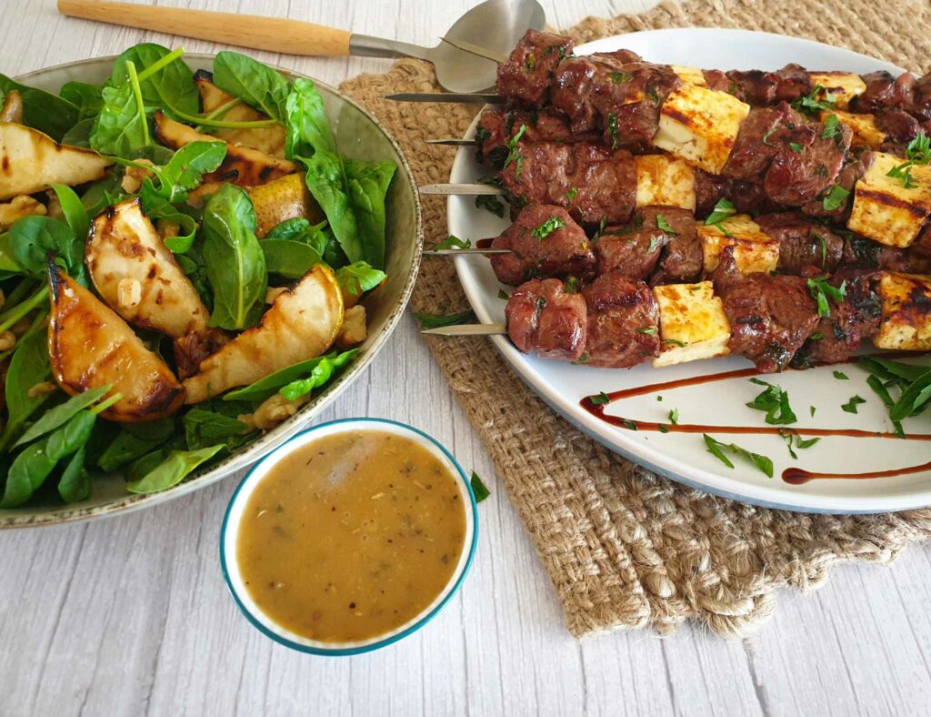 Lamb and Haloumi Skewers | Char-Griller® Australia