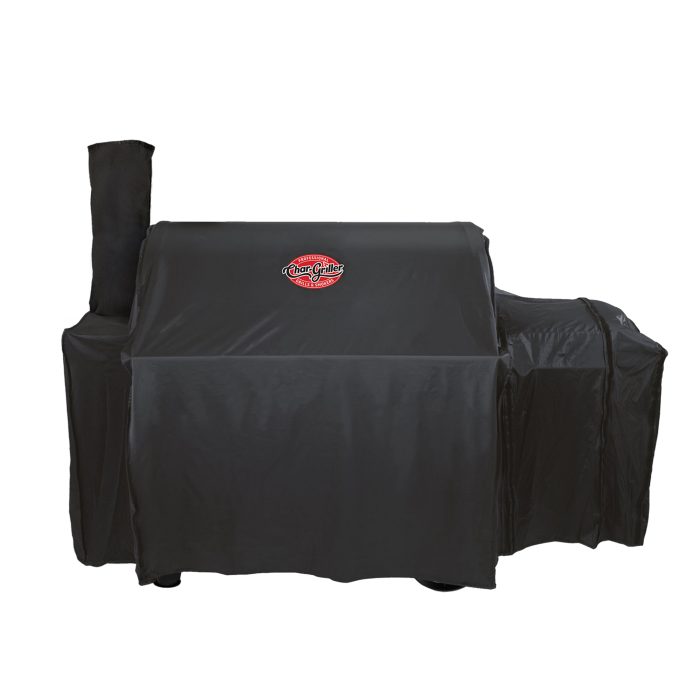 Char-Griller Grand Champ Charcoal Grill Cover on white backgroung